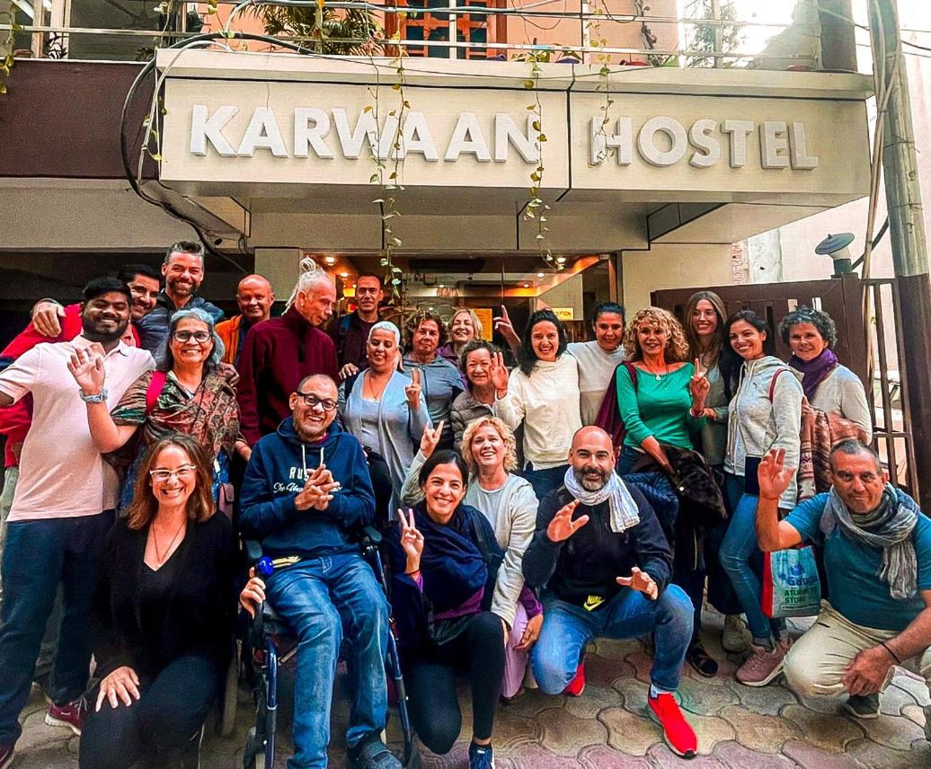 Karwaan Hostel Rishīkesh Dış mekan fotoğraf